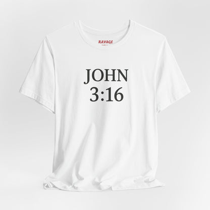 **JOHN 3:16 Faith-Inspired Unisex Tee