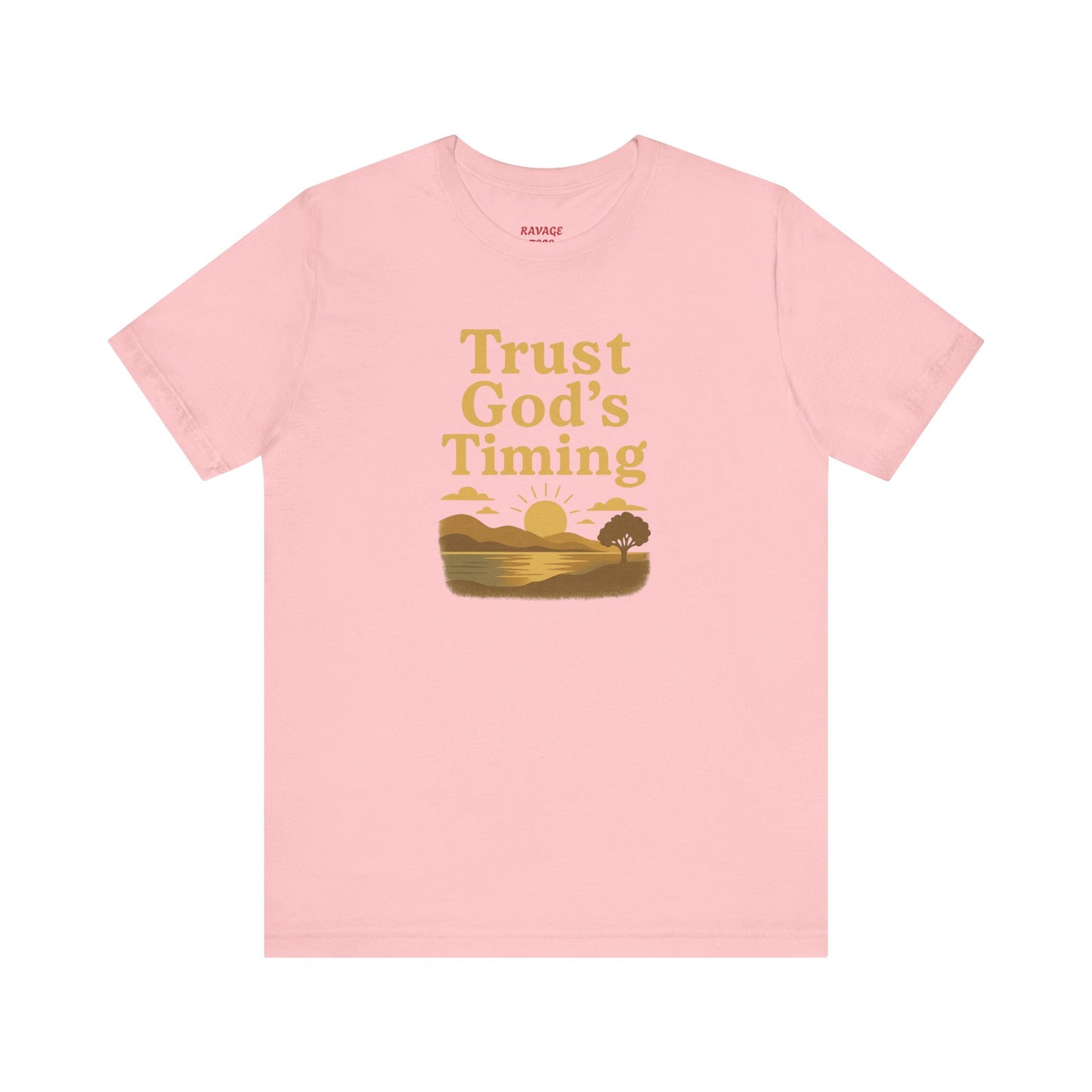 Unisex Inspirational Tee - Trust God's Timing, Relaxed Fit T-Shirt, Motivational Shirt for Everyday Wear, Plus Size Available, Gifts [...]