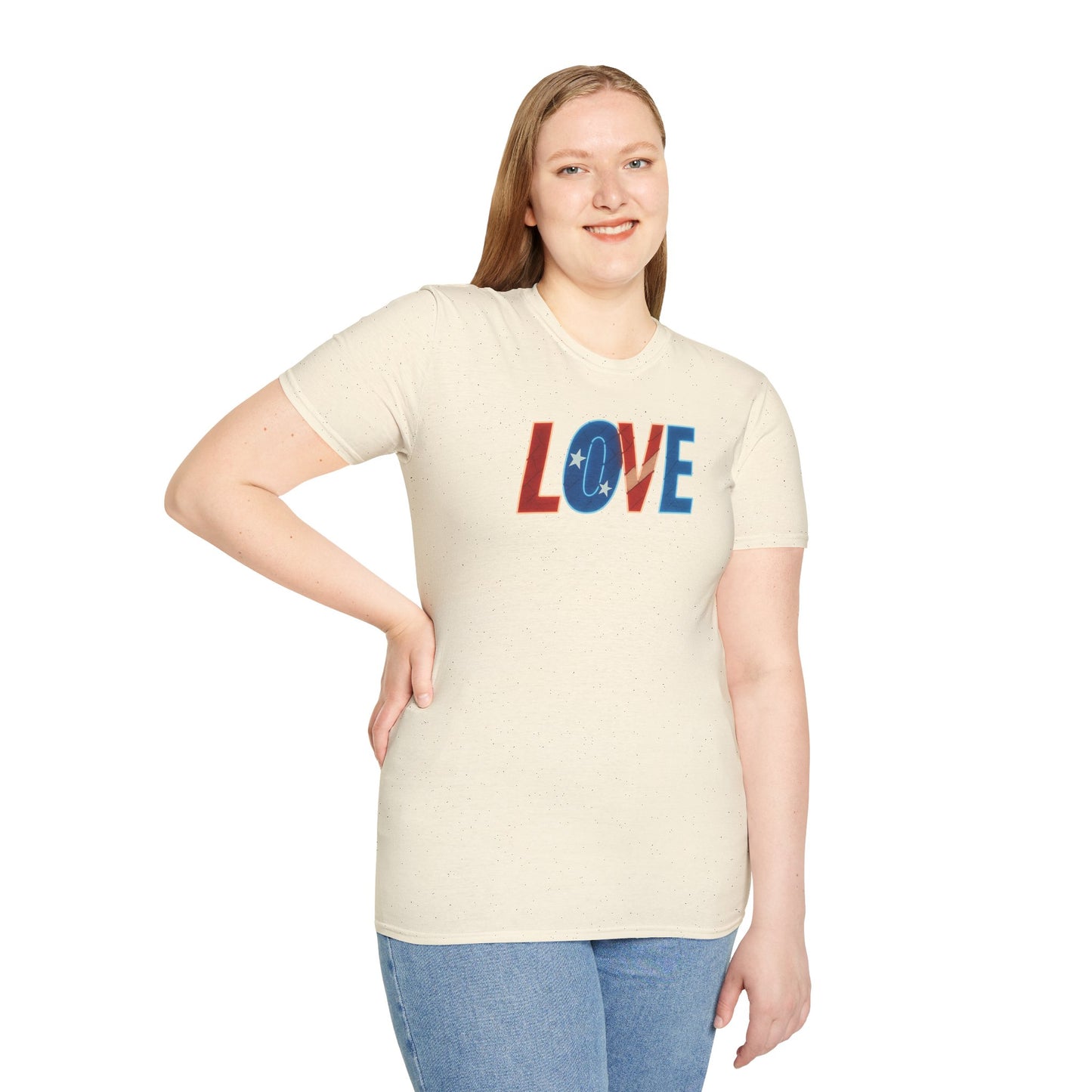 Soft Unisex Freedom & Love Graphic Tee | Gift & Daily Wear