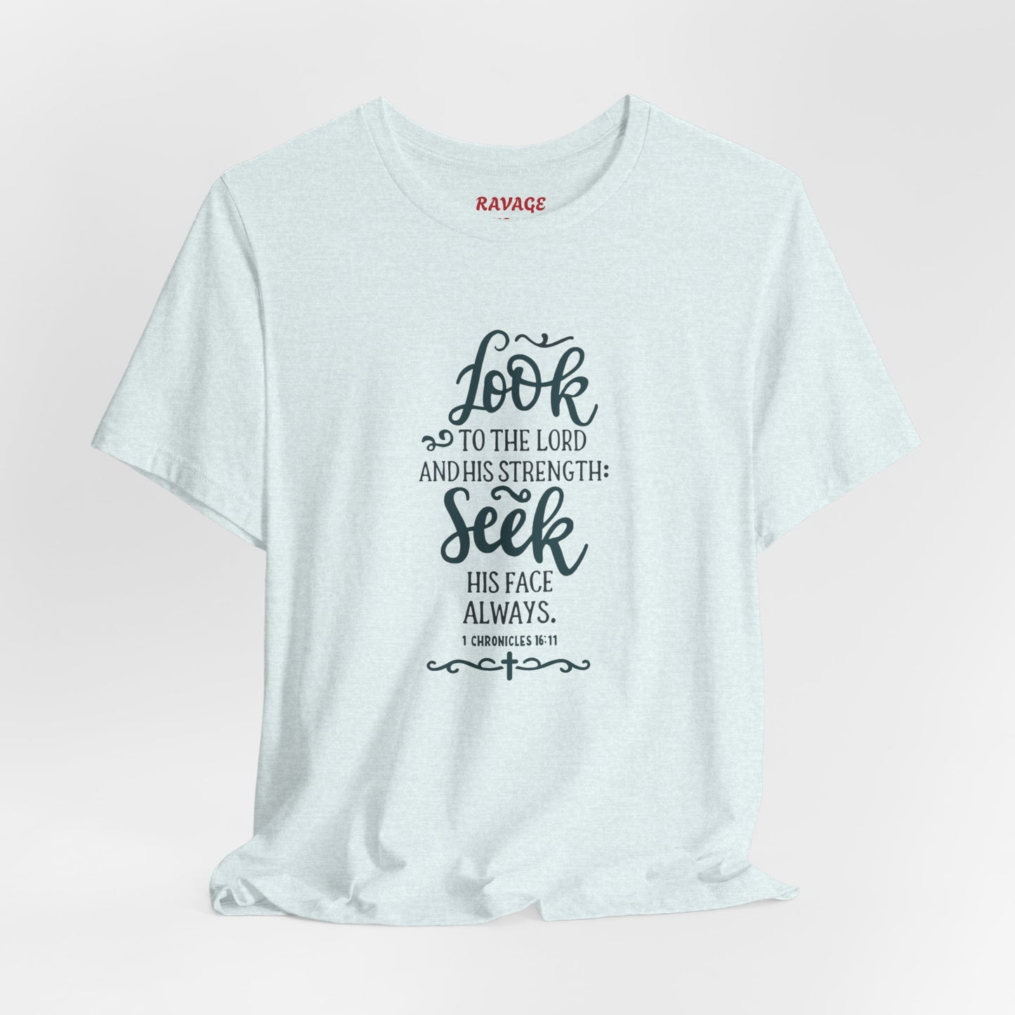 Seek His Guidance Tee: Inspirational Faith Quote Unisex T-Shirt