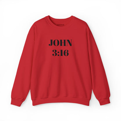 John 3:16 Crewneck Sweatshirt