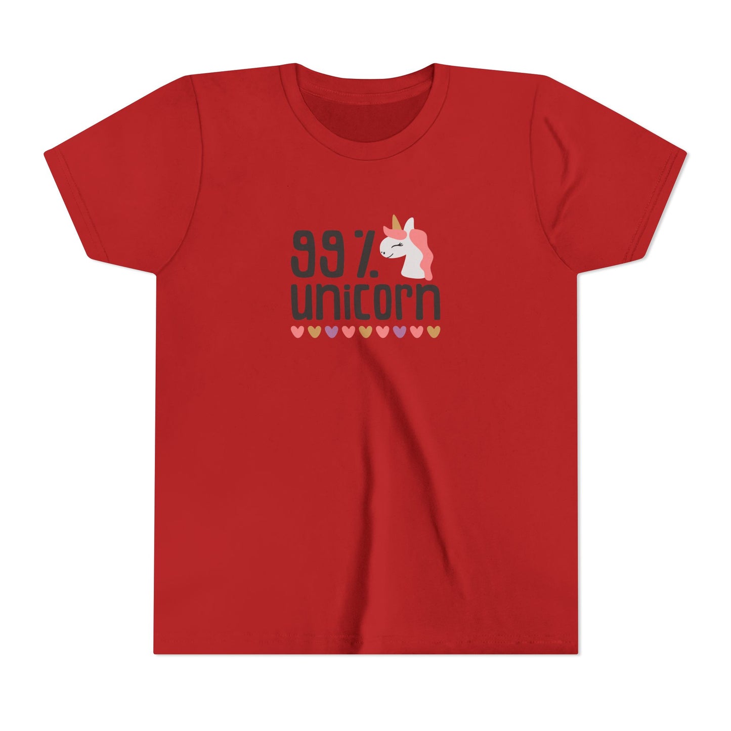 99% Unicorn Youth Tee - Fun & Whimsical Shirt for Kids