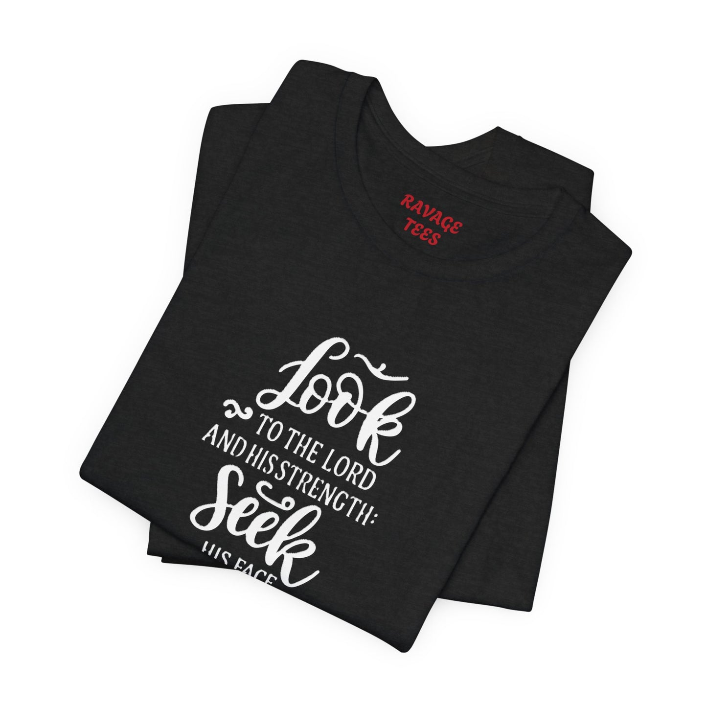 Seek His Guidance Tee: Inspirational Faith Quote Unisex T-Shirt