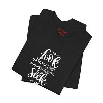 Seek His Guidance Tee: Inspirational Faith Quote Unisex T-Shirt