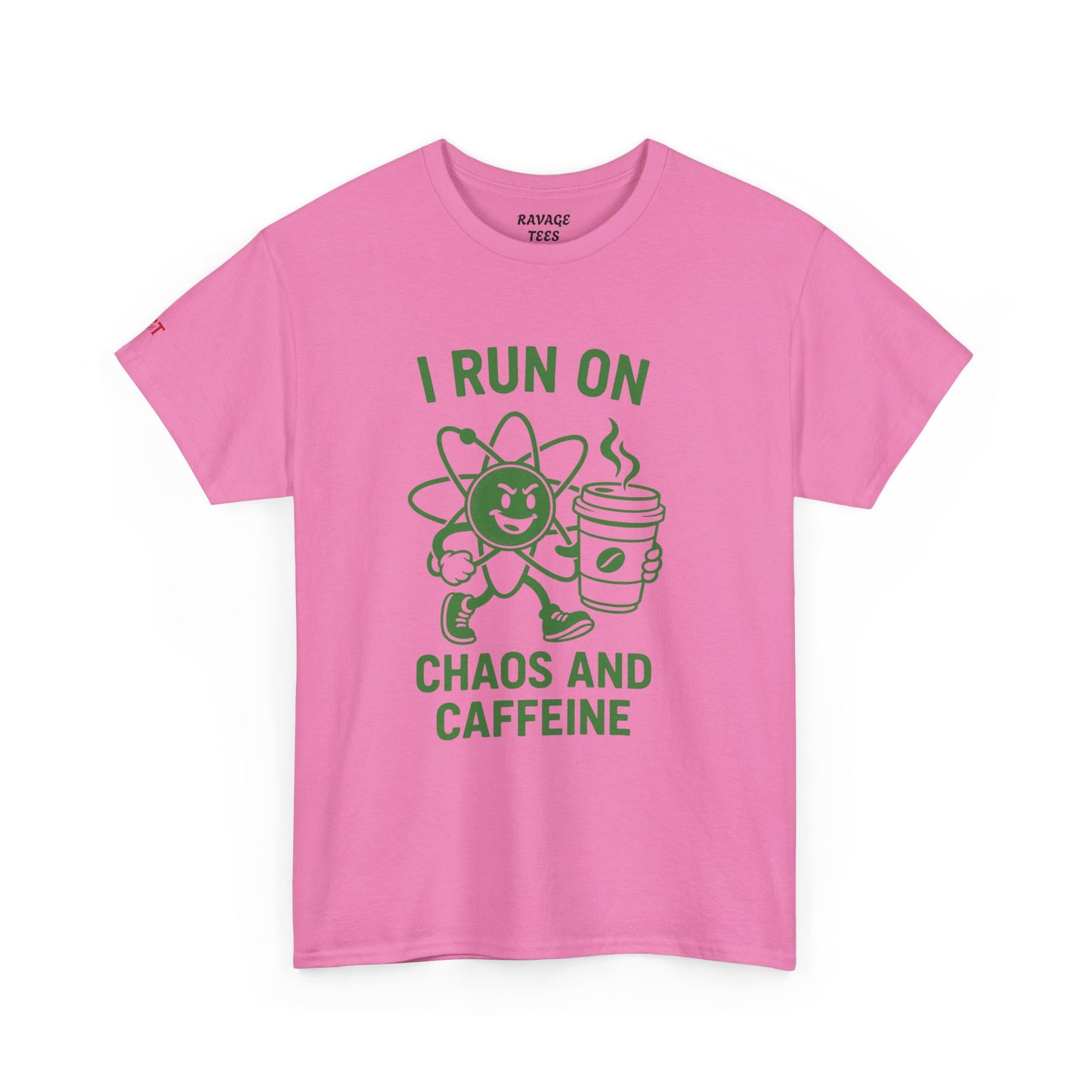 Caffeine Chaos Tee - Fun Unisex Shirt for Coffee Lovers, Casual Wear, Gift for Coffee Enthusiasts, Trendy Graphic T-Shirt, Everyday Style