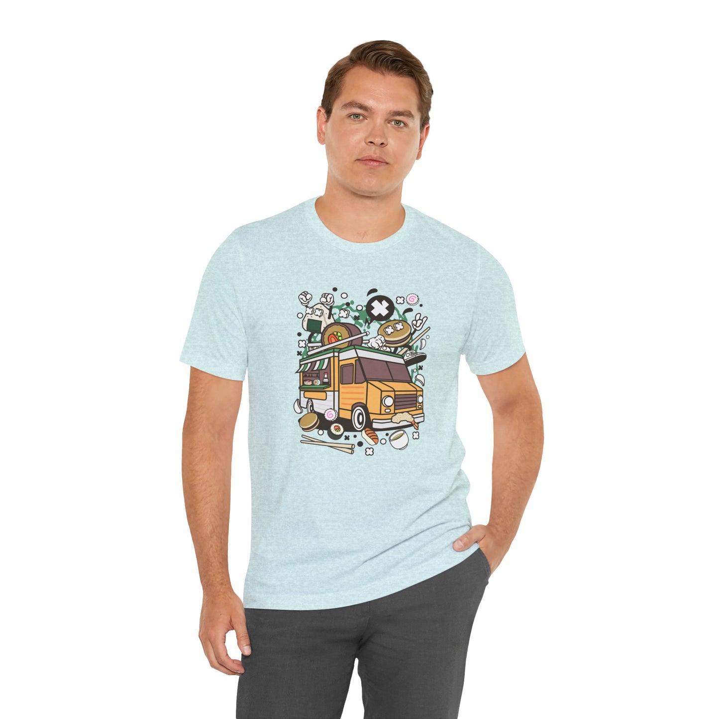 Cute Vintage Street Food Van Tee