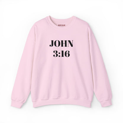 John 3:16 Crewneck Sweatshirt