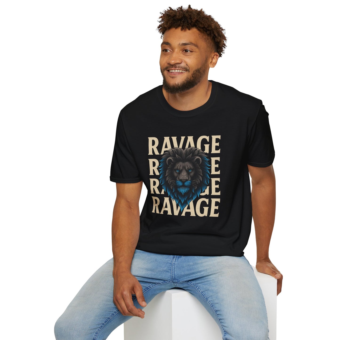 RAVAGE  BLUE LION WITHIN T Unisex T