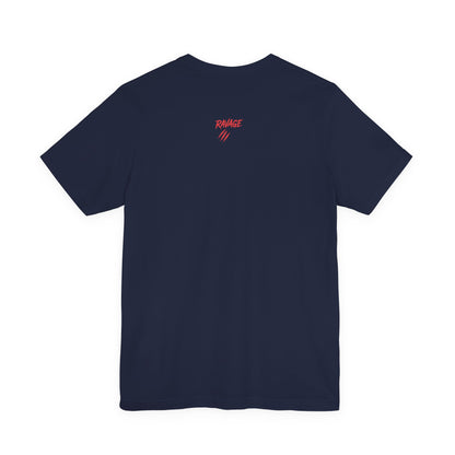 Edgy Rose Design Tee, Casual Wear, Gift for Music Lovers, Streetwear, Graphic Shirt, Vintage Style