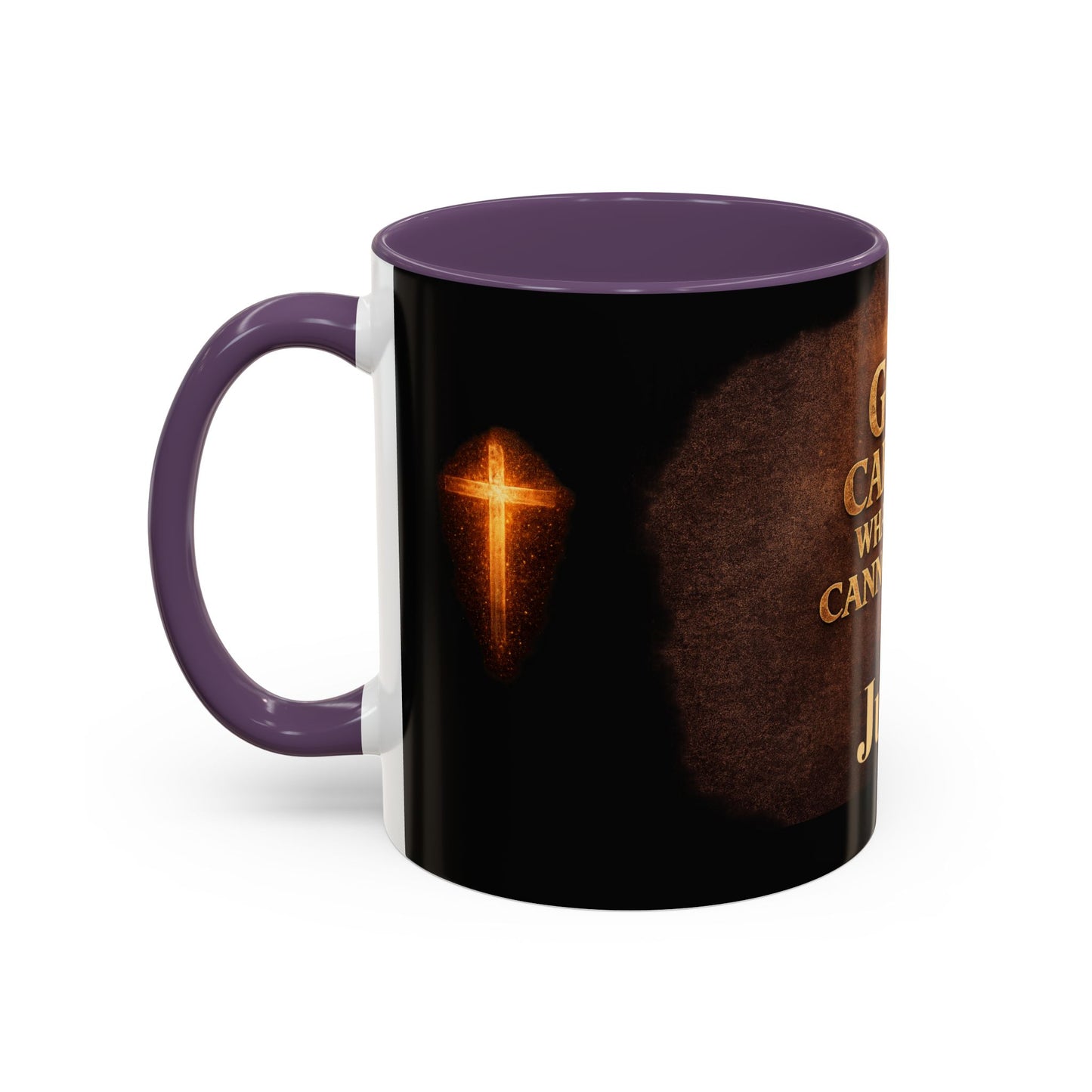 "God Carries What You Cannot Lift" Mug