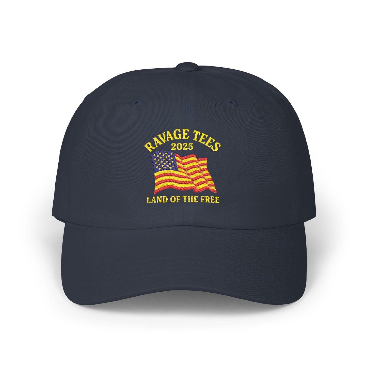 RAVAGE Embroidered Cap — American Flag
