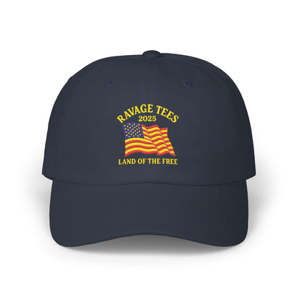 RAVAGE Embroidered Cap — American Flag