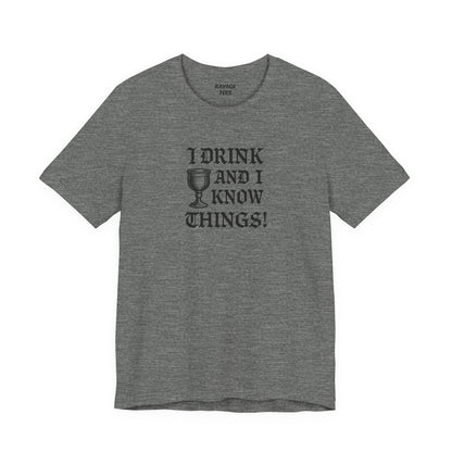 Ravage Funny Drinking Quotes Tee | Unisex Alcohol Humor T-Shirt