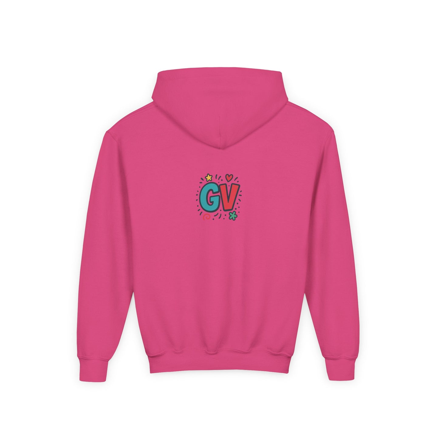 Kids Good Vibes Hoodie – Fun Graphic Sweatshirt with Positive Message, Cozy Casual Outfit, Birthday Gift for Children