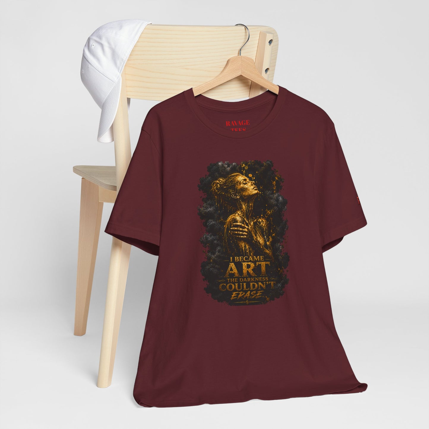 I Became The Art The Darkness Couldn't Erase Tee