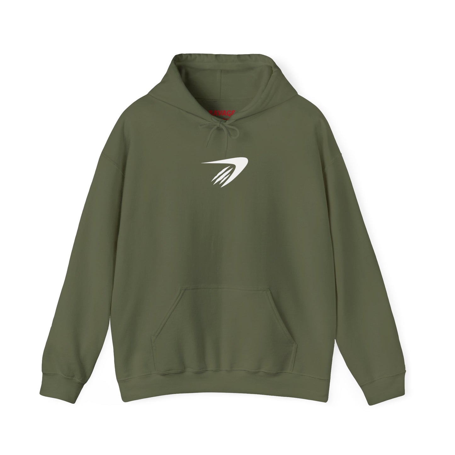 RAVAGE TEES Minimalist Unisex Hooded Sweatshirt – Cozy Everyday Wear for Style and Comfort