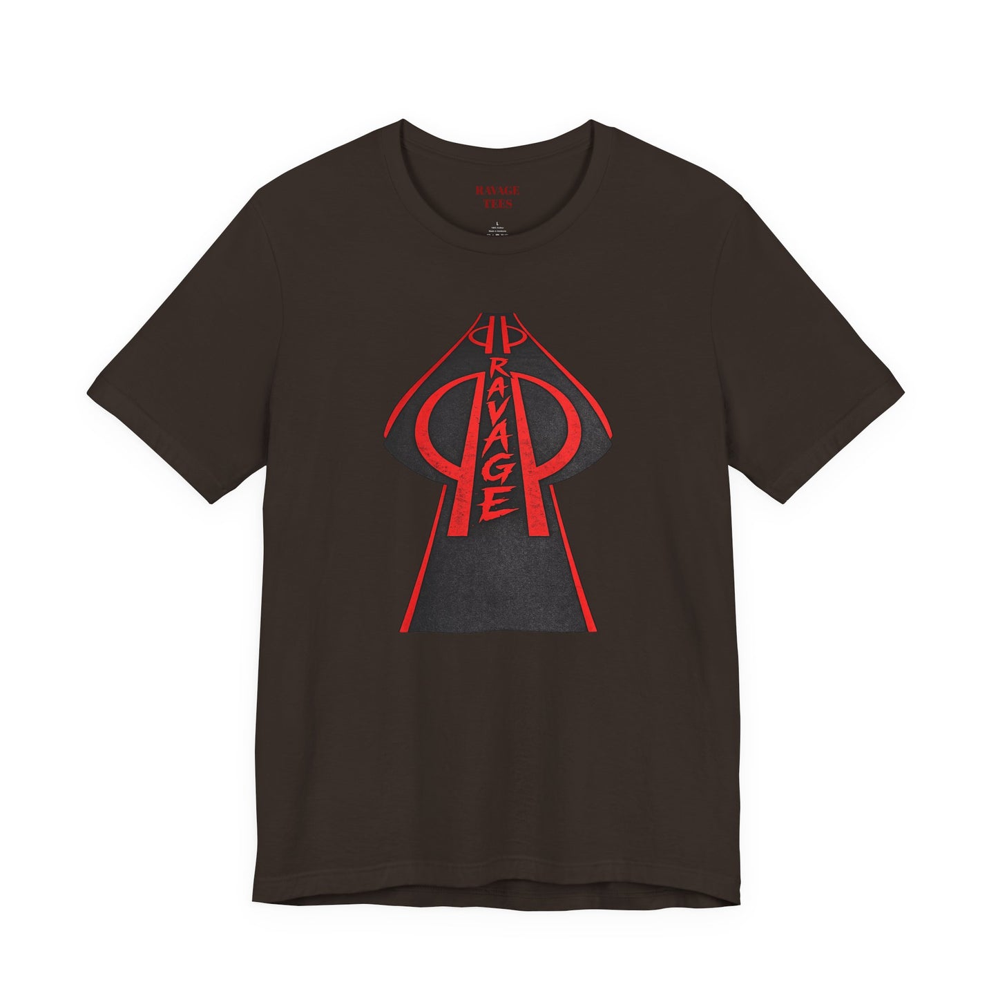 RAVAGE Black & Red Arrowhead Tee