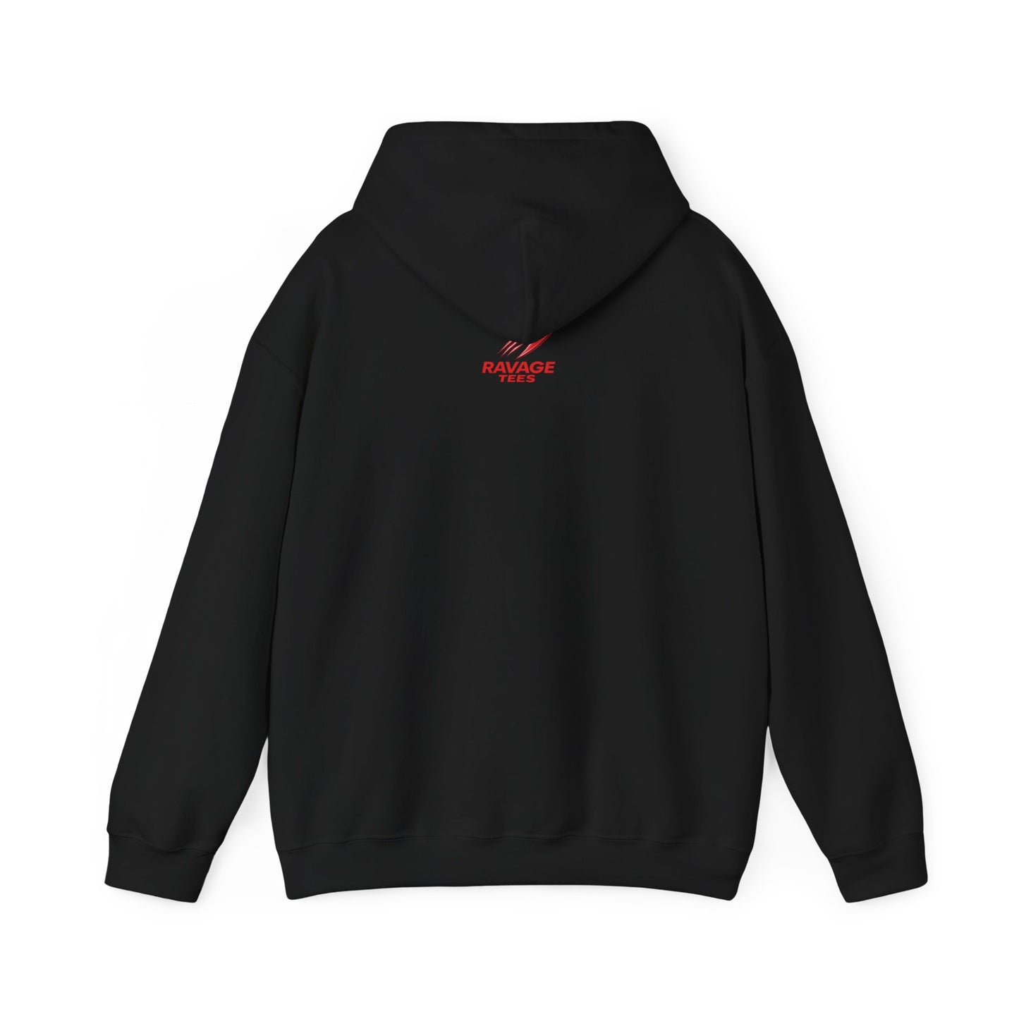 "Ravage Darkness With Light" Graphic Black Pullover Hoodie