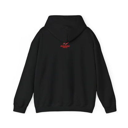 "Ravage Darkness With Light" Graphic Black Pullover Hoodie