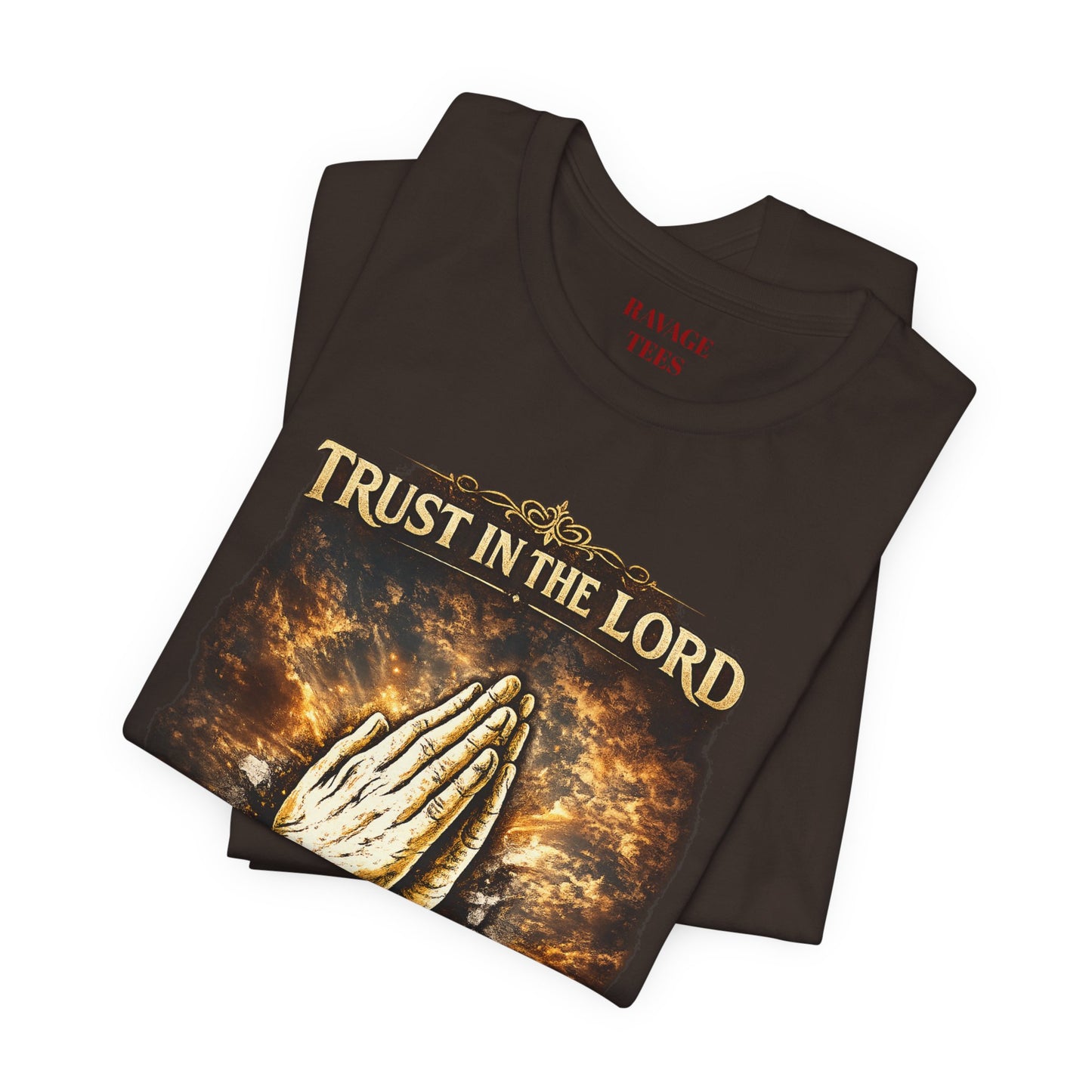 Trust in the Lord Praying Hands Tee (Proverbs 3:5)