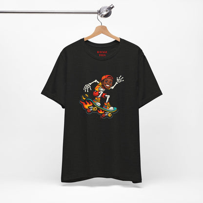Skateboard Skeleton Tee