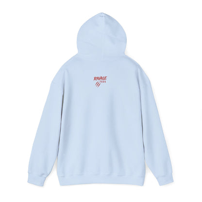 RAVAGE DOUBT | Unisex Motivational Hoodie, Inspirational Sweatshirt, Everyday Comfort Gift for Dreamers & Achievers