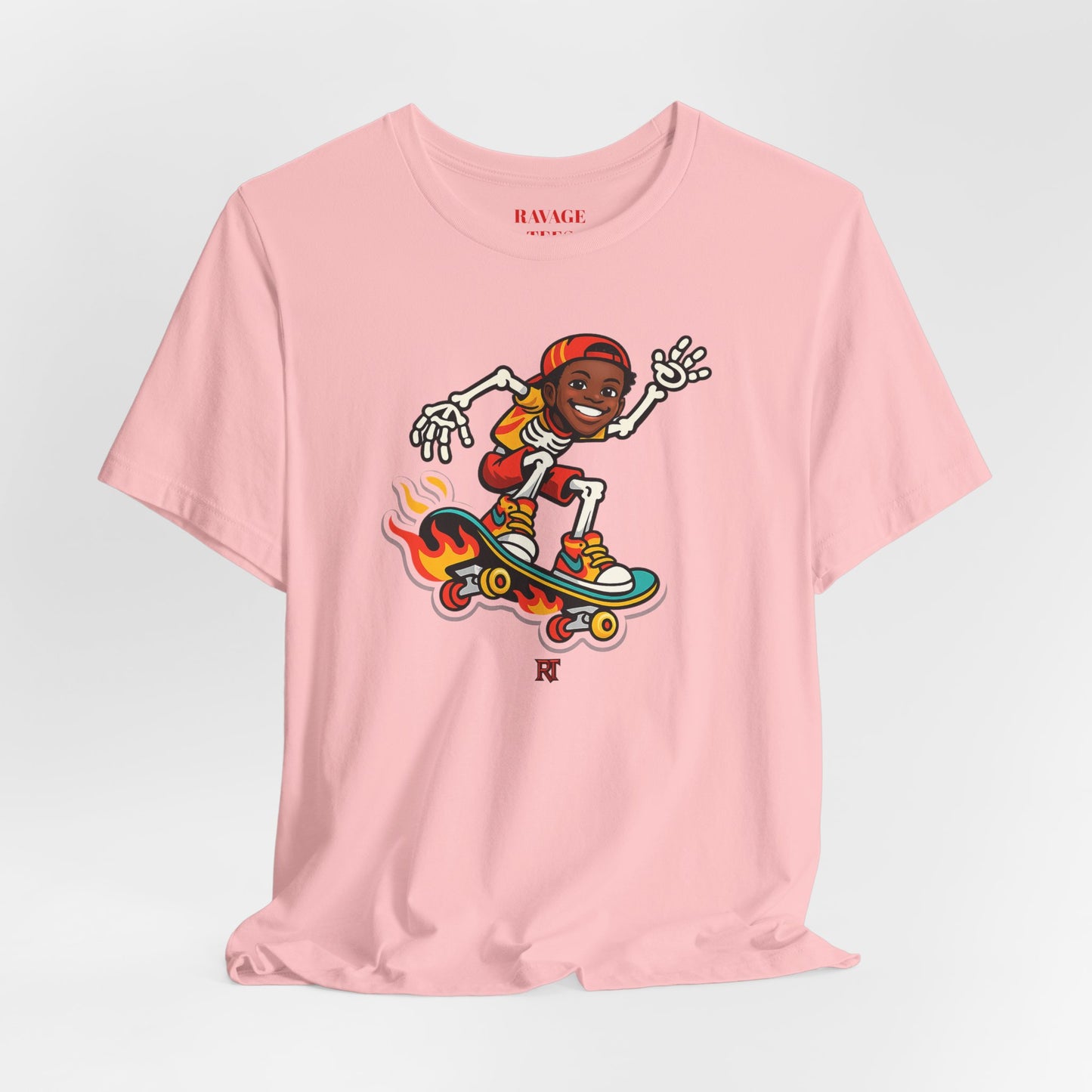 Skateboard Skeleton Tee