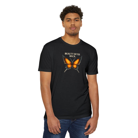Butterfly Graphic T-Shirt | “Beauty Bites Back” Unisex Tee
