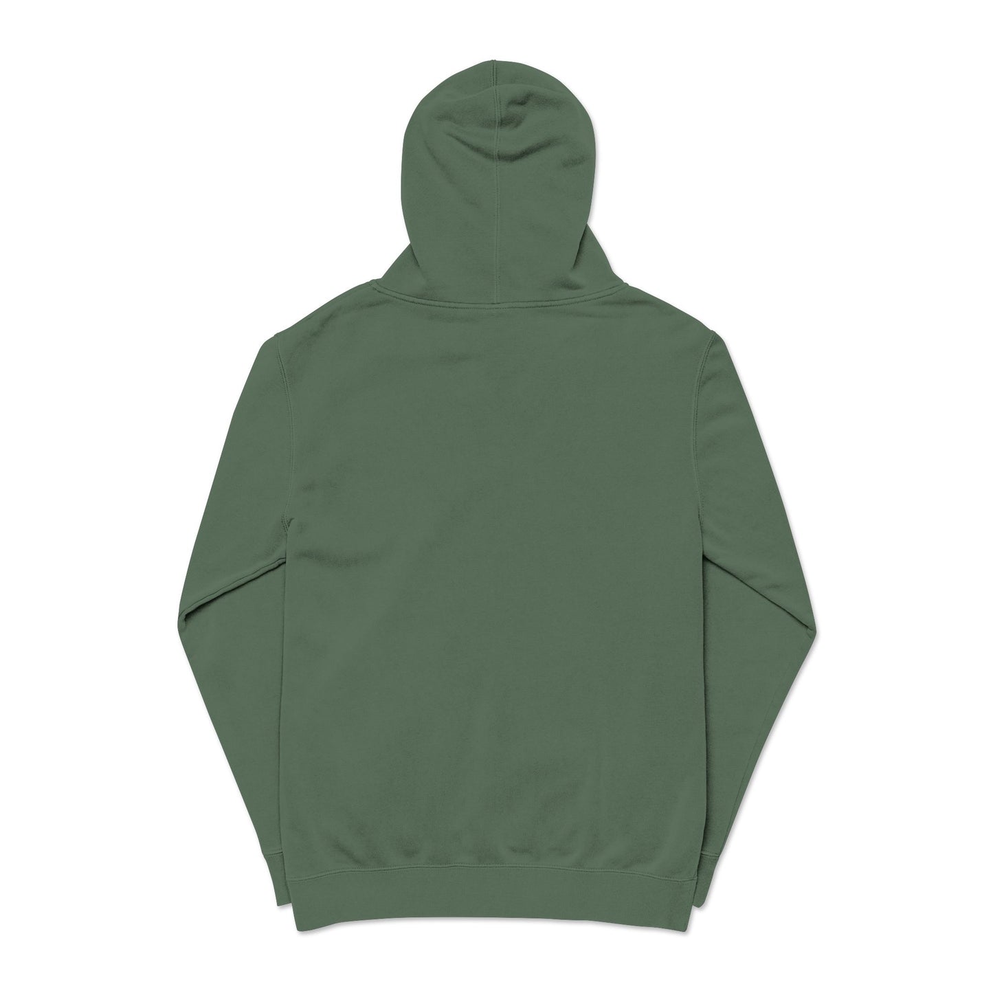 Shutt1eman Embroided Vintage Pigment Black-Dyed Hoodie