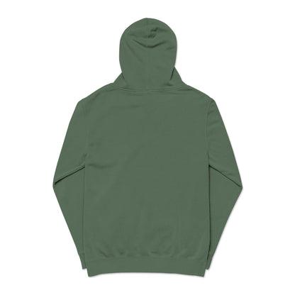 Shutt1eman Embroided Vintage Pigment Black-Dyed Hoodie