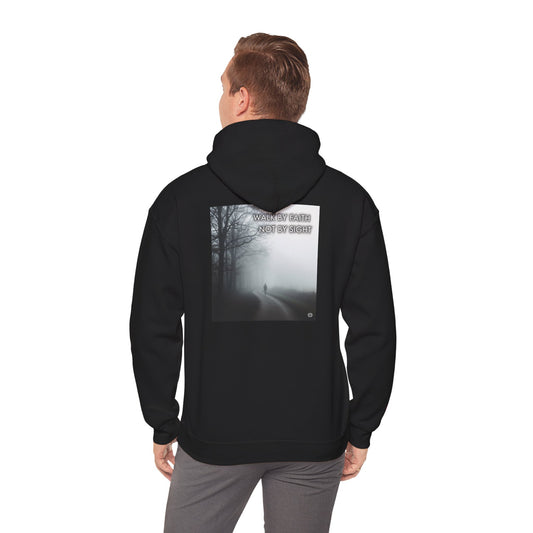 Spiritual Journey  Hooded Sweatshirt with Cross Design