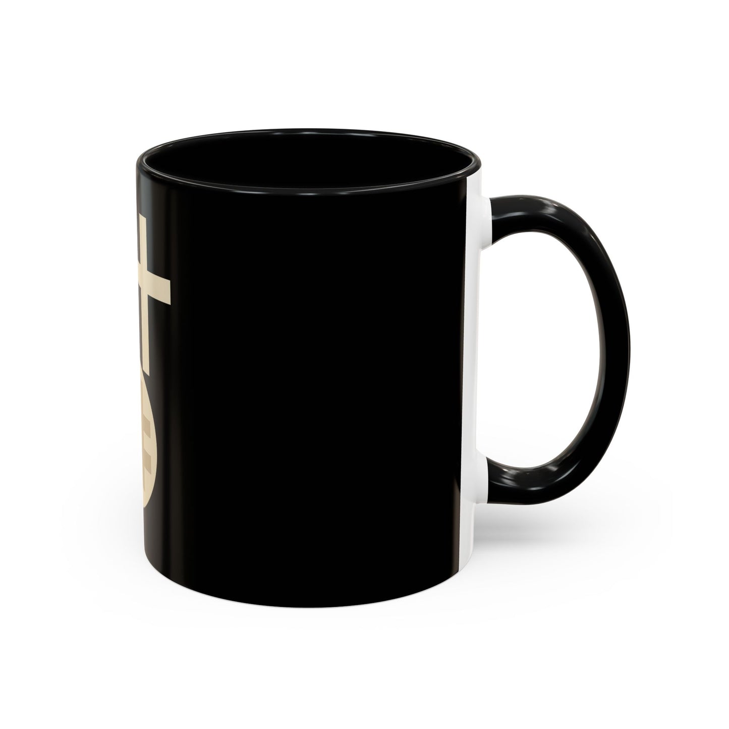 Calvary Cross Accent Coffee Mug