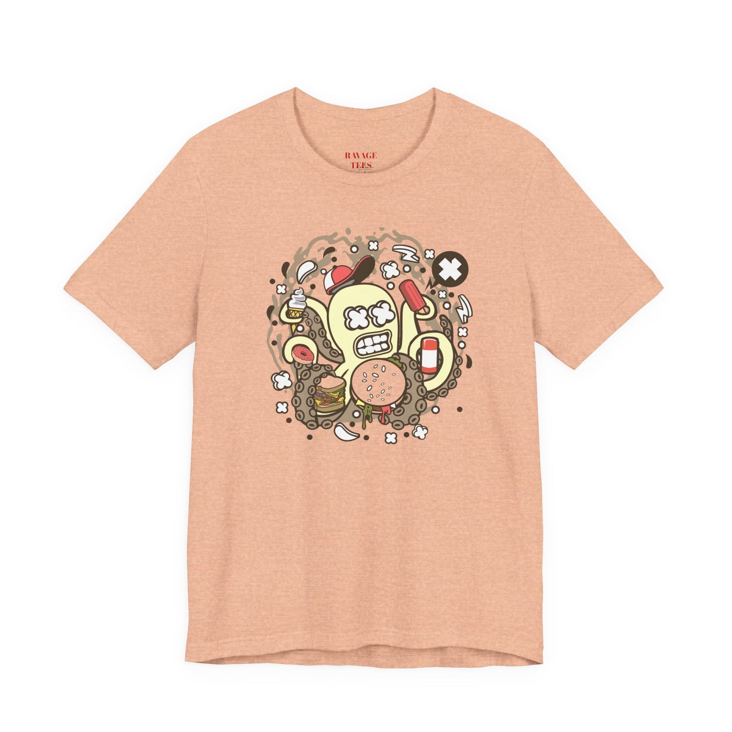 Junk Food Octopus Tee