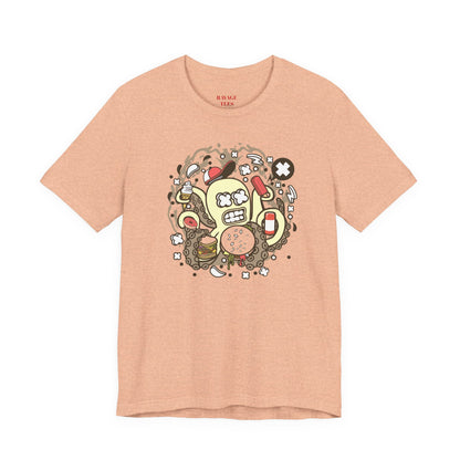 Junk Food Octopus Tee
