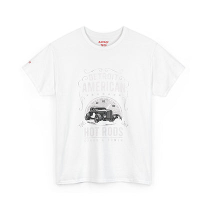 Vintage Hot Rod Unisex Heavy Cotton Tee, Classic Car Shirt