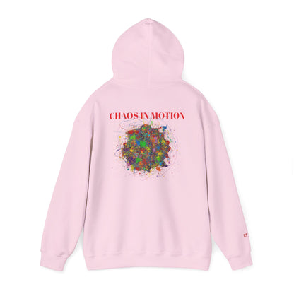 Unisex Heavy Blend™ Hooded Sweatshirt - Chaos Marathon Design, Cozy Gift for Fitness Lovers, Colorful Workout Hoodie, Comfortable [...]