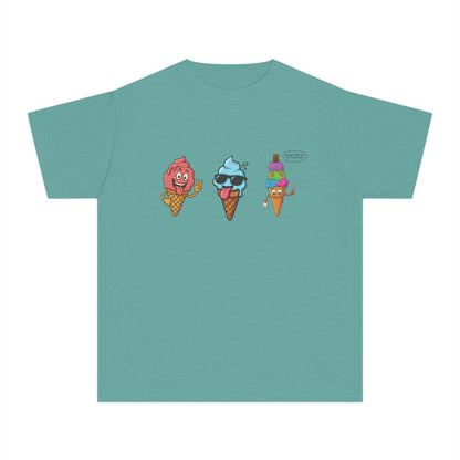 Cool Ice Cream Youth Tee: Fun Midweight Summer T-Shir