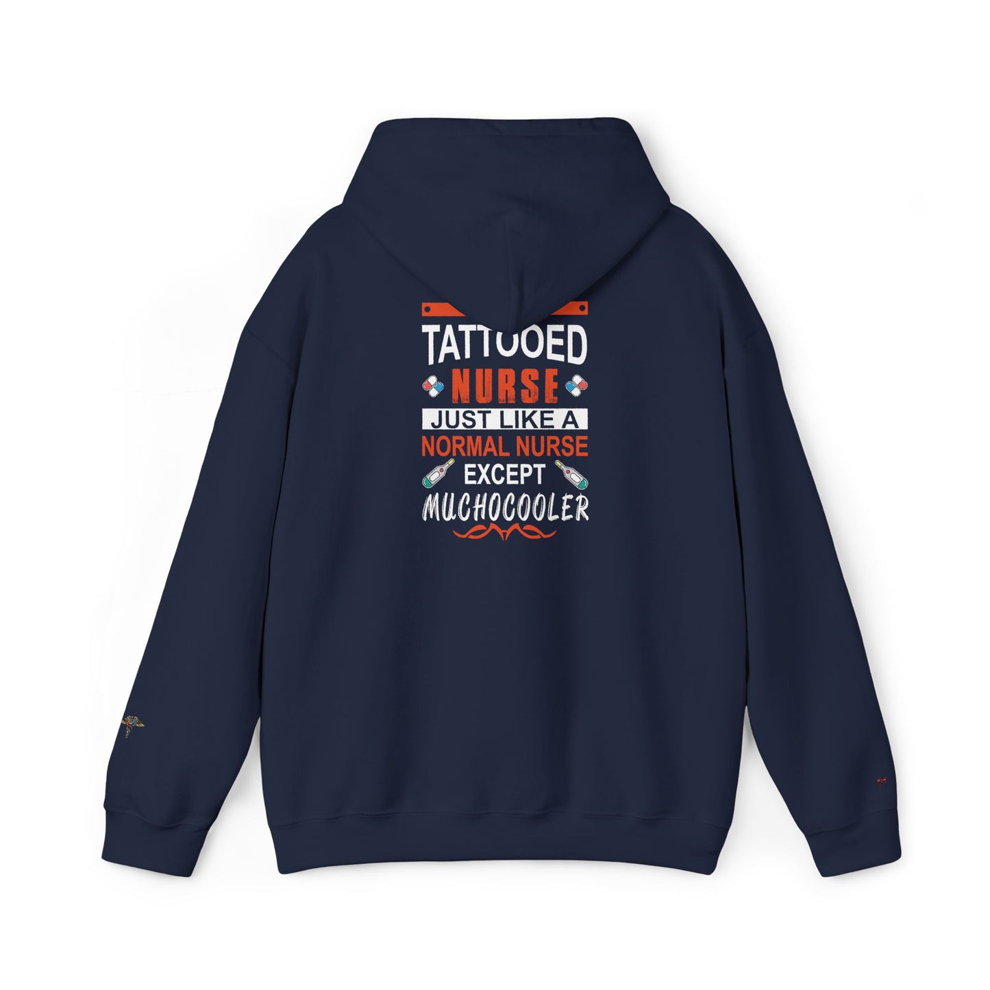 Tattooed Nurse Tee - Unisex Cotton Hoodie for Medical Professionals, Gifts for Nurses, Nurse Appreciation, Medical Humor Tee, Fun [...]
