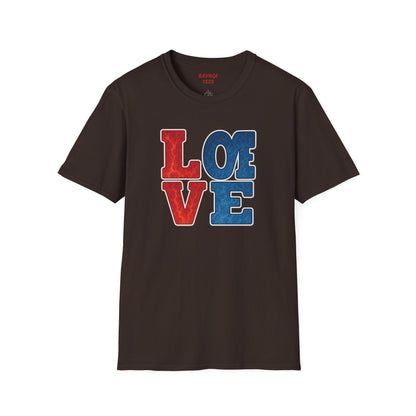 Soft Unisex Freedom & Love Graphic Tee | Gift & Daily Wear
