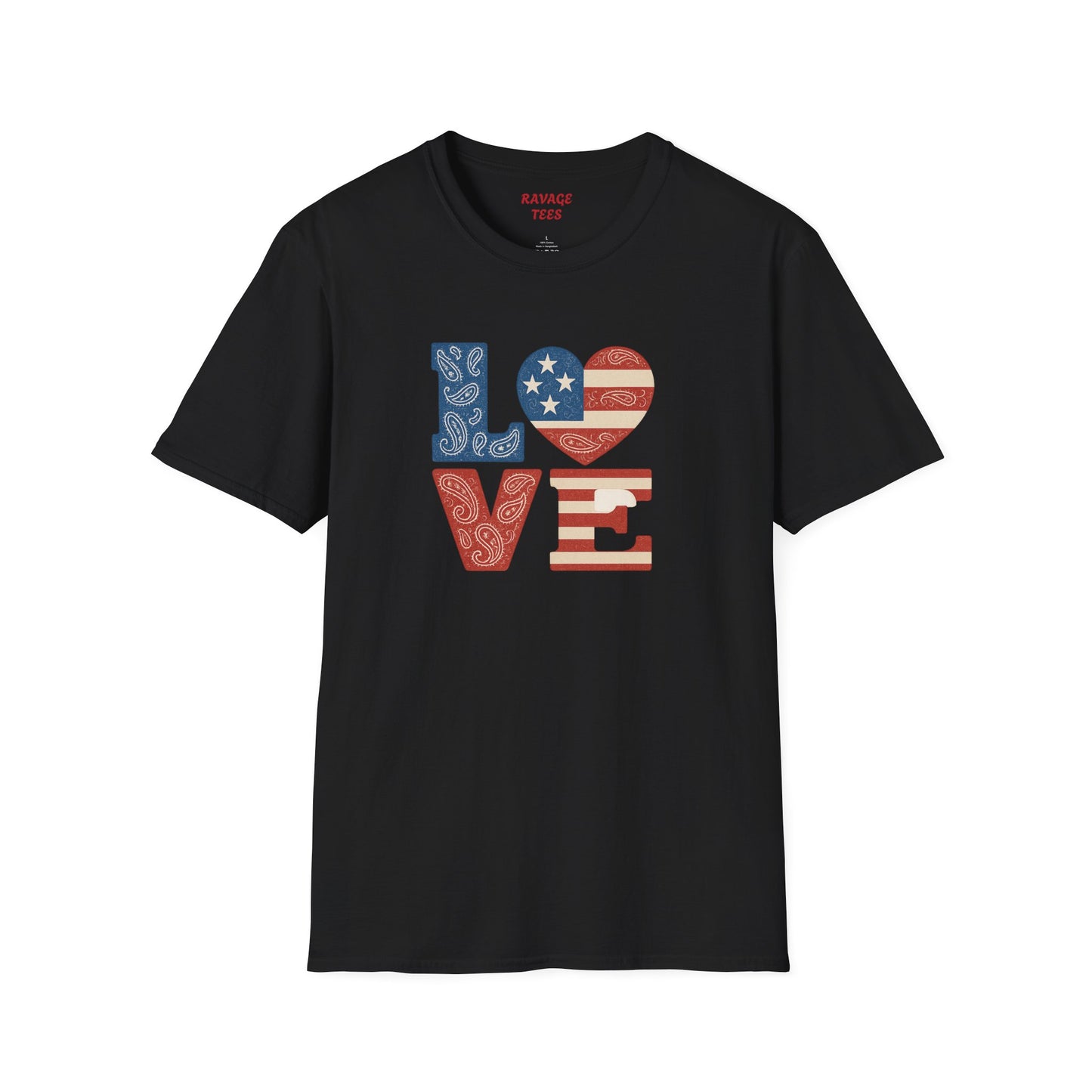 Soft Unisex Freedom & Love Graphic Tee | Gift & Daily Wear