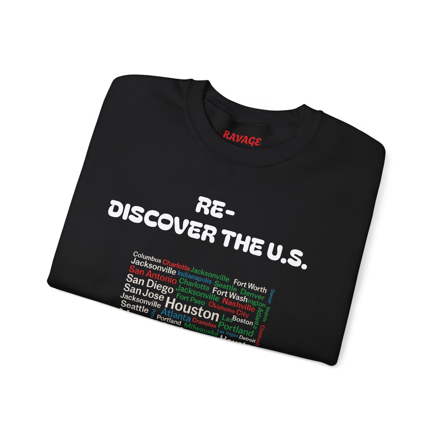 City Map Crewneck Sweatshirt