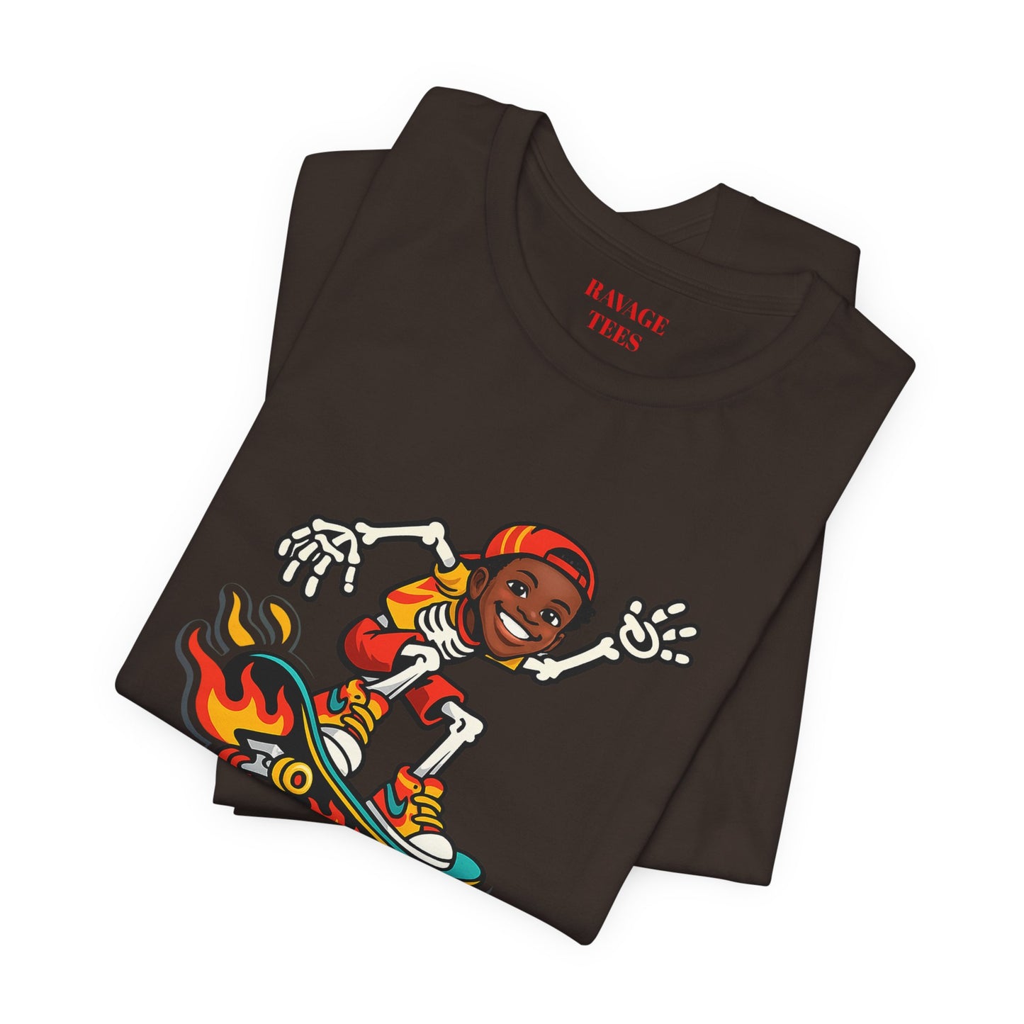 Skateboard Skeleton Tee