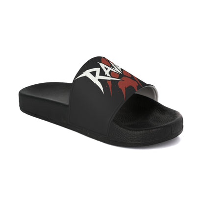 RAVAGE TEES Men's Removable-Strap Sandals/Slides