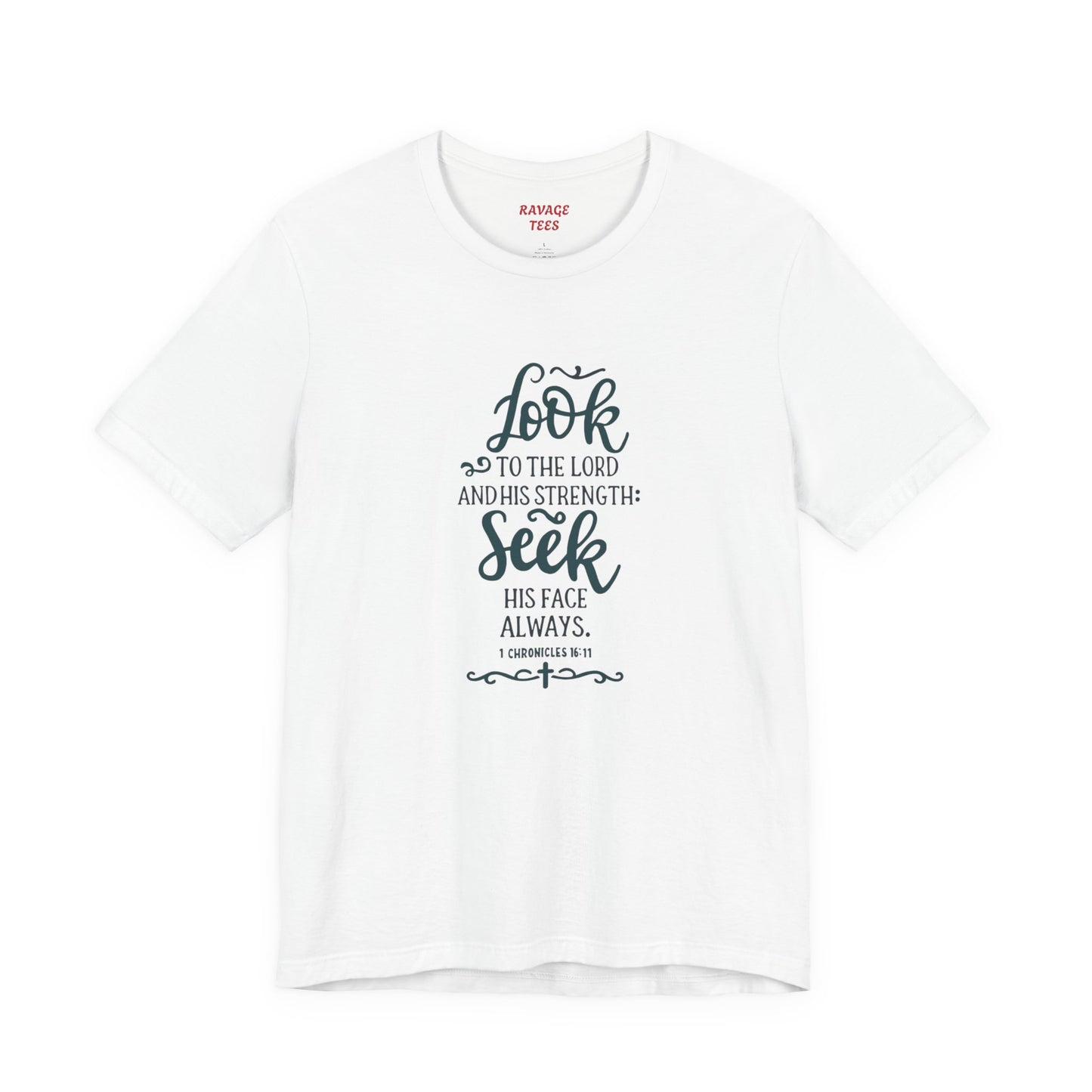 Seek His Guidance Tee: Inspirational Faith Quote Unisex T-Shirt
