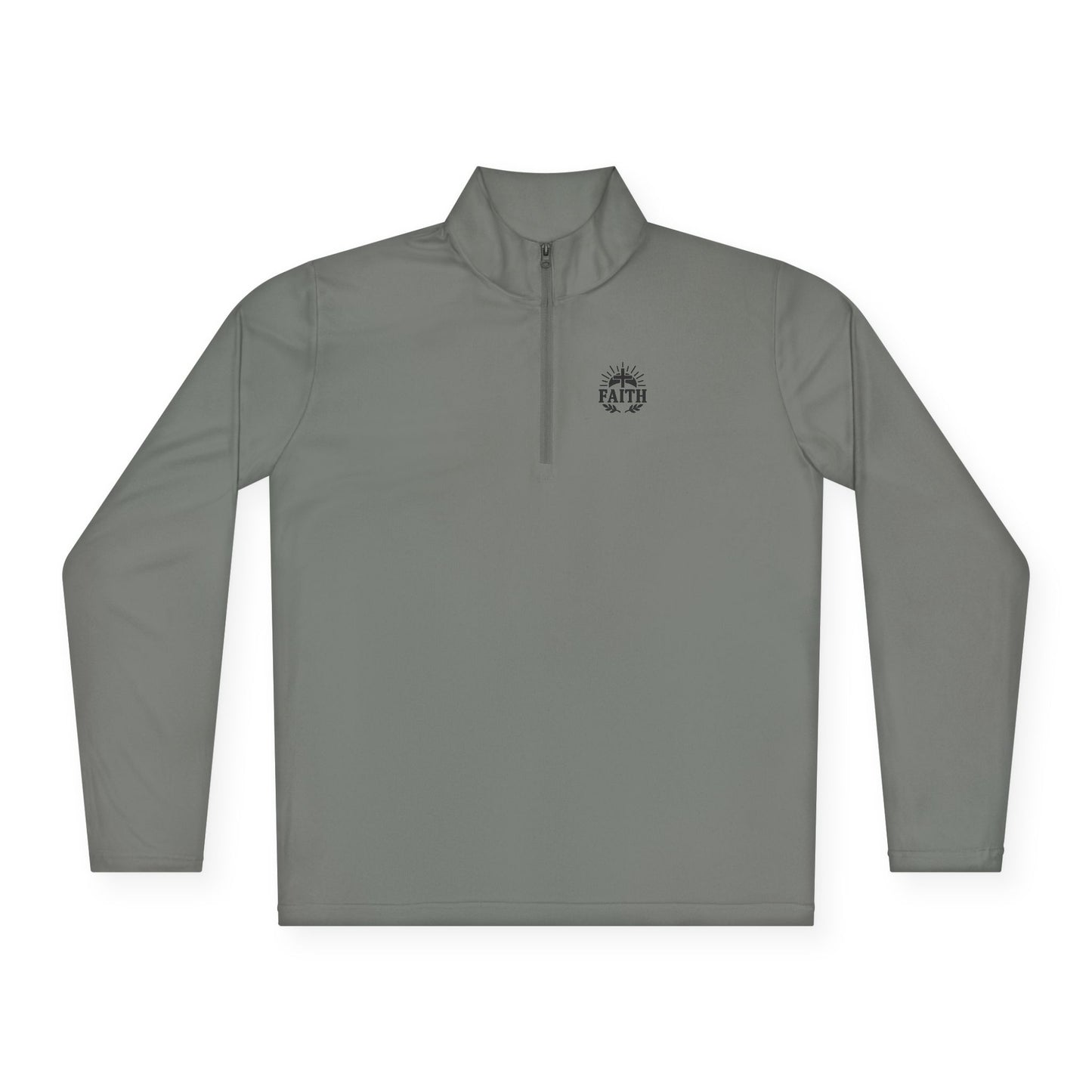 Unisex FAITH Quarter-Zip Pullover | Athletic & Casual Fall Layer