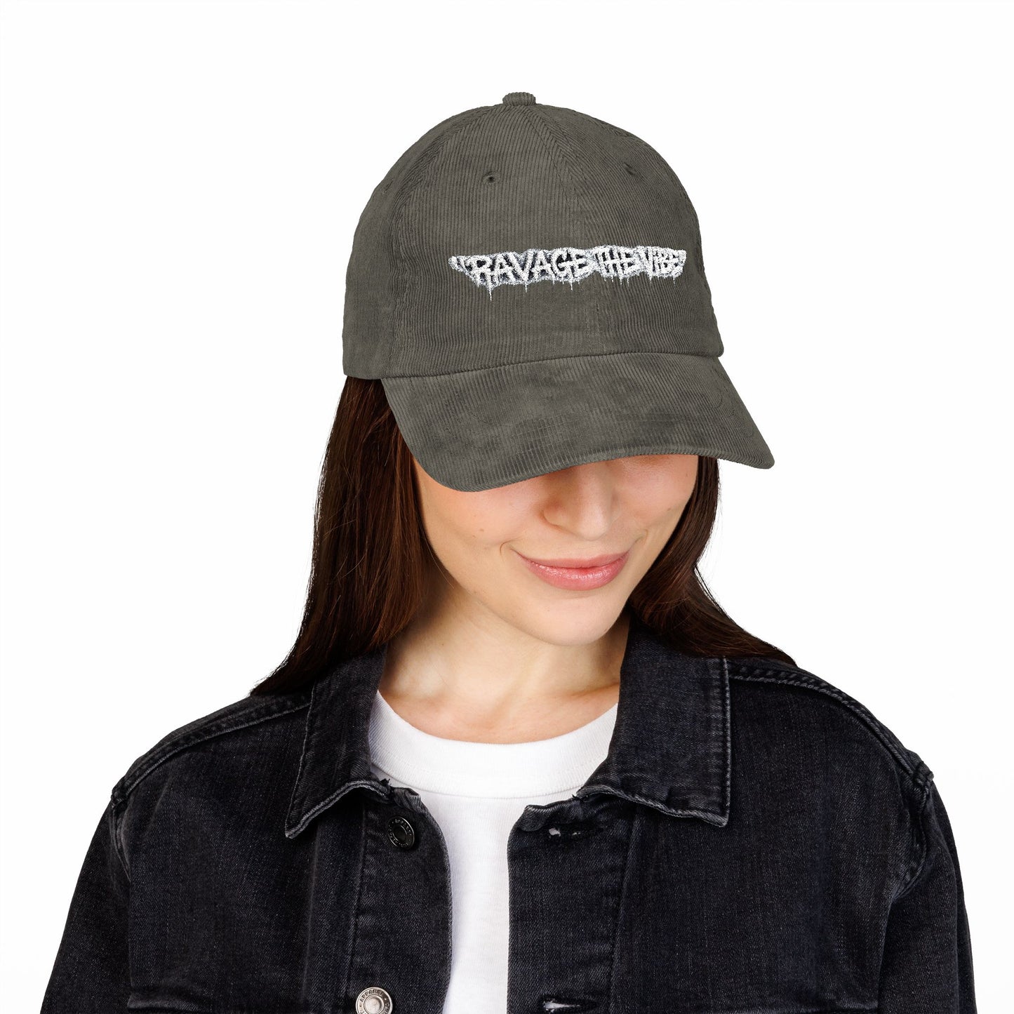 "Ravage The Vibe" Embroidered Vintage Cap