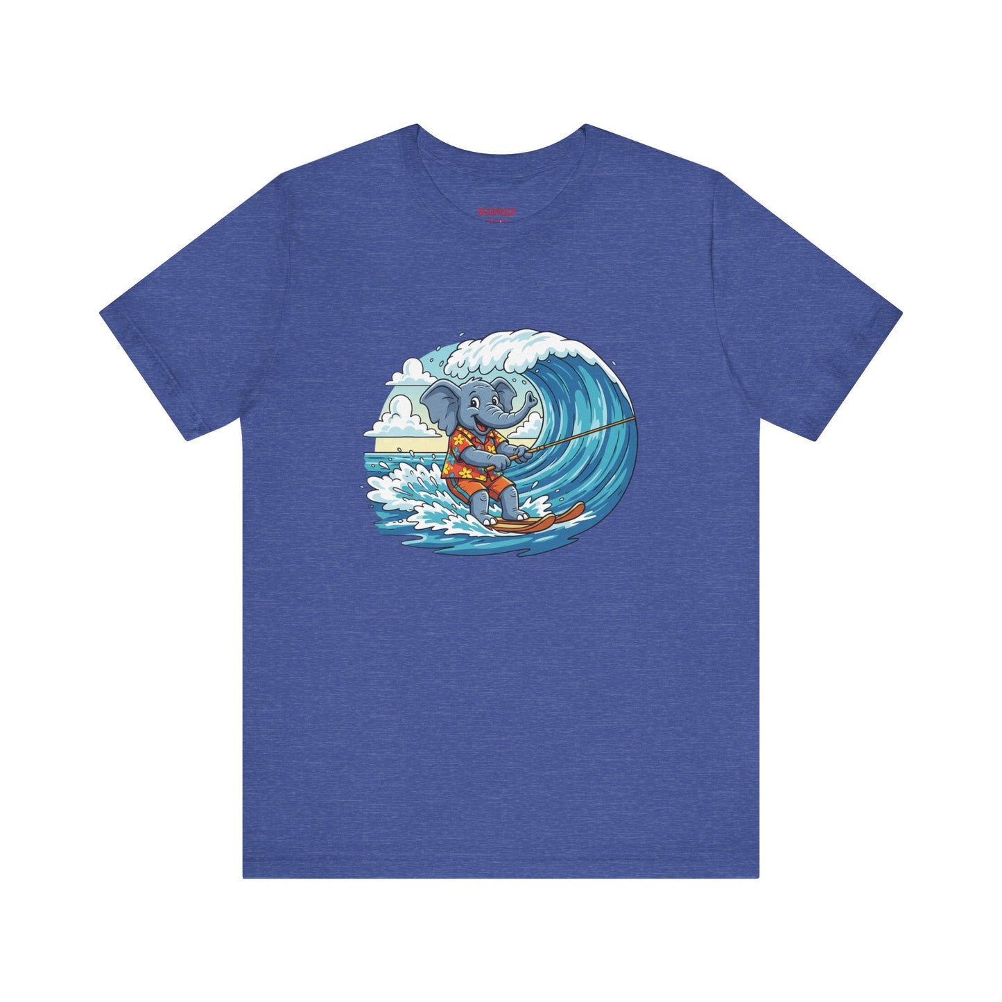 Surfing Elephant Unisex Tee