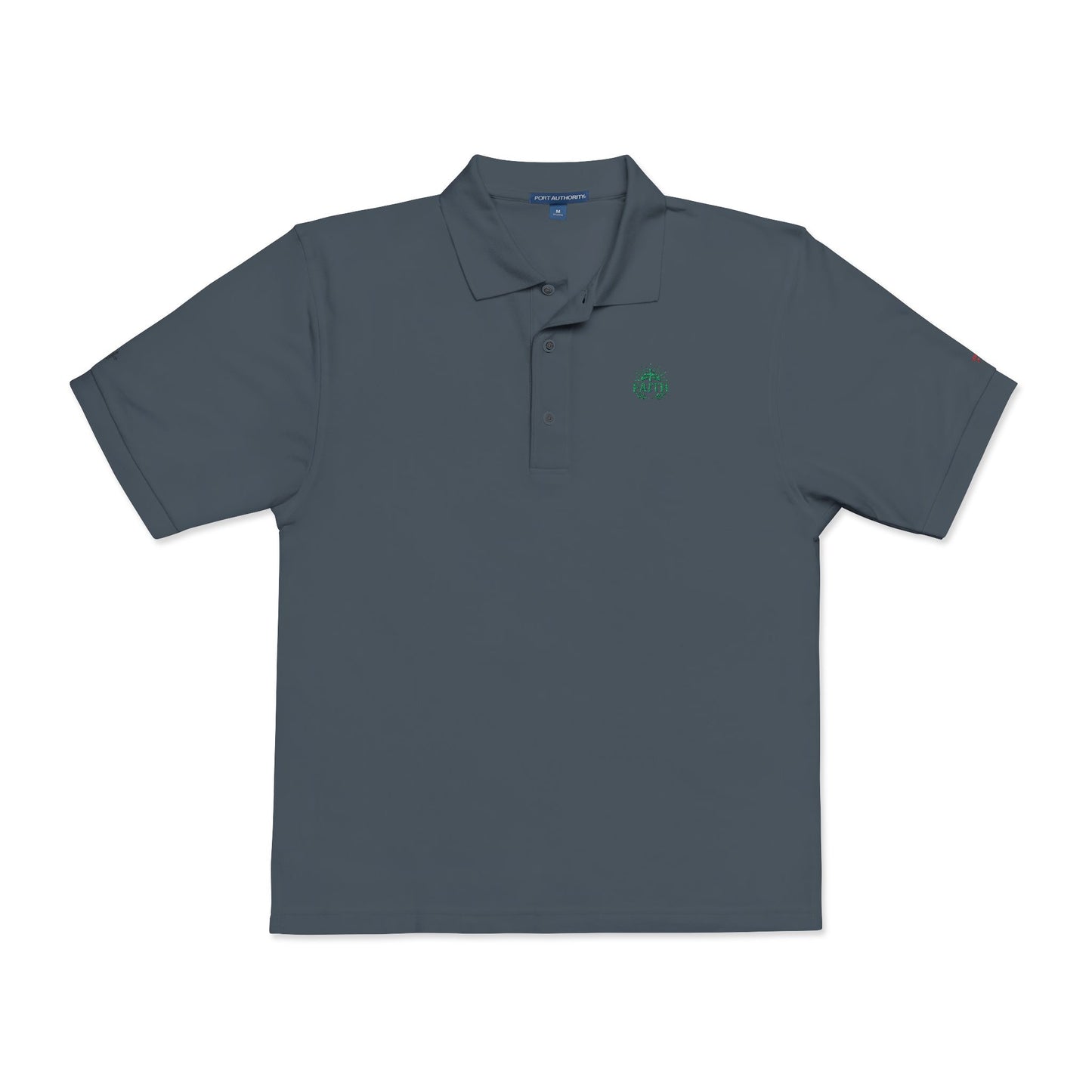 Faith Embroidered Unisex Polo Shirt