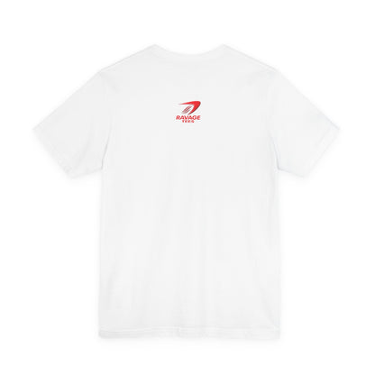 Personalize Black & White Ink Print T-Shirt