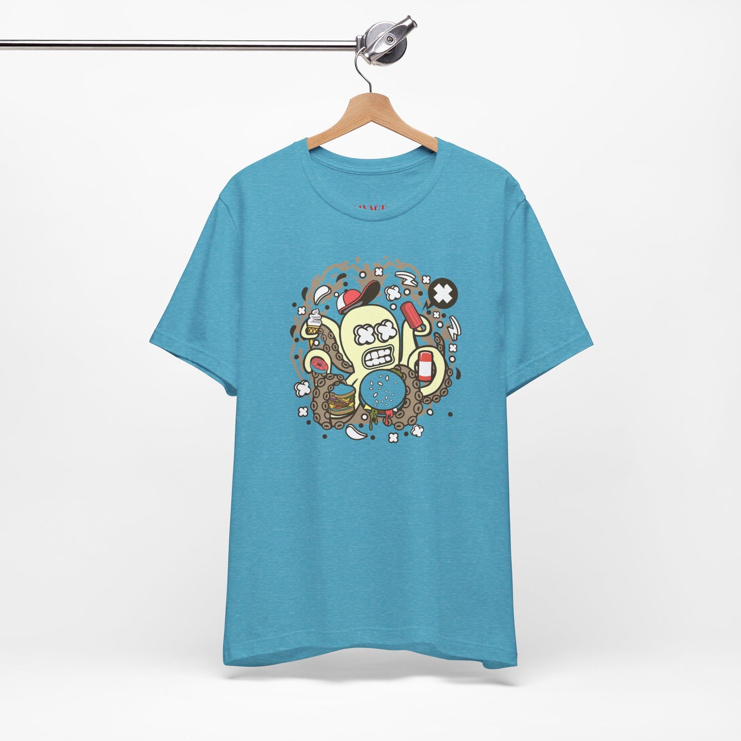 Junk Food Octopus Tee